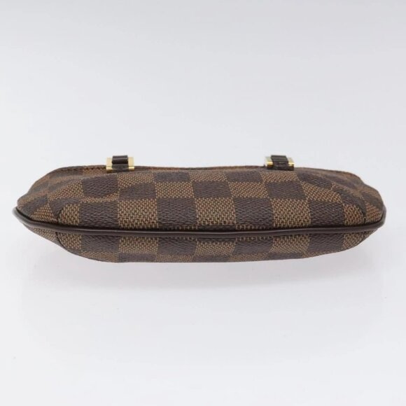 LOUIS VUITTON Damier Ebene Manosque GM Accessory Pouch N51120 LV Auth 114977 - Picture 6 of 16